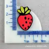 Broche Abacaxi Morango Patch Acrílico Grampo de Cabelo Acessório de Cabelo DIY Cereja Série de Frutas DIY Ímã de Geladeira Materiais