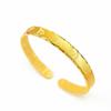 Año del Dragón Sha Oro Xiangyun Seis Caracteres Verdad Corazón-sutra Pulsera Latón Chapado en Oro Xiangyun Apertura Pulsera de Moda para Mujer Pulsera