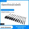 Conjunto de brocas em espiral suporte para carpintaria Conjunto de brocas Gong Yiluo broca combinação alargador abridor de furos