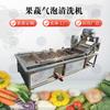 Máquina Multifuncional de Lavado de Frutas con Burbujas Equipo Comercial para Lavado y Procesamiento de Frutas y Verduras Máquina de Lavado con Burbujas y Spray