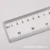 Régua plástica transparente de 50cm régua de desenho régua plástica régua de 50cm venda direta da fábrica