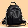 2026 Nueva Mochila para Mujer Moda Versátil Casual Gran Capacidad Doble Capa Estudiante Viaje Dropshipping