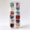 Adesivos para unhas com strass, fundo plano, rebites, adesivos para unhas, lantejoulas, diamantes coloridos, fundo plano, pérolas, conchas, estilo japonês
