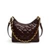 Bolso Tote de Cadena Estilo Chanel Romboidal Vintage para Mujer 2024 Nuevo para Desplazamiento Diario Versátil Bolso de Hombro Cruzado