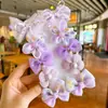 Grampo de Cabelo Flor Laço Fofo Estilo Coreano Acessório de Cabelo para Meninas Pequenas, Presilha para Franja, Grampo de Cabelo para Crianças, Não Danifica o Cabelo, Acessório de Cabelo para Meninas