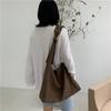 Bolso de mujer, nuevo bolso bandolera retro de lona, bolso artístico para mujer, bolso sencillo estilo coreano, bolso de gran capacidad