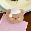 Capinha de Celular Ursinho Biscoito Fofa e Adorável para Meninas, Adequada para Apple iPhone 15/16/17 Pro Max