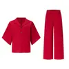 2026 Europa Outono Inverno Comércio Exterior Novo Estilo Camisa Feminina Casual Urbana Solta Manga Longa Conjunto Casual