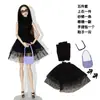 Conjunto de roupas para boneca de 30cm, boneca multiarticulada pode usar roupas casuais, sapatos, óculos, combinação