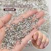 Joyería para decoración de uñas, mezcla de mini, exquisitas, puntiagudas, tamaño pequeño, con forma de diamante, gotas de destello, amor, diamante cuadrado, transparente, apilado.