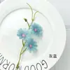 Flores Artificiales Tres Cadenas de Flores de Margarita DIY Paquete de Materiales para Guirnalda de Sombrero de Paja Falsa Flores Falsas Accesorios para el Cabello Accesorios Florales
