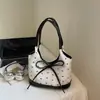 Bolso de Lazo Estilo Coreano para Mujer 2025 Nuevo Estilo Bolso Sencillo de Hombro o Axila Bolso de Mensajero de Moda Bolso de Mano para el Trabajo