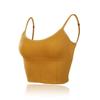Kaka Mismo estilo Sin costuras Hermosa Espalda Ropa interior Tubo Top Sexy Espalda descubierta Deporte Envoltura Pecho Grande Espalda en U Camisola Deportiva Chaleco para Mujeres