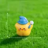Micro Paisaje Creativo Ángel de Navidad Estrella Amarilla Pequeña Linda Decoración de Jardinería DIY Accesorios Mini Adornos Pequeños