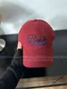 Gorra de Béisbol Bordada con Letras y Dibujos de Cachorro Estilo Nuevo 2025 para Mujer, Gorra Roja Versátil para Primavera y Verano para Hombre