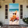 Temu Amazon Xiyin Especializado en Cubierta Decorativa Elástica para Puerta de Habitación, Cubierta de Puerta Estilo Estrella de Mar de Fácil Instalación