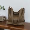 Bolsa Feminina Grande Capacidade, Moderna e Estilosa, Nova Coleção Outono/Inverno 2026, Bolsa de Ombro Retro Simples, Bolsa Saco Transversal