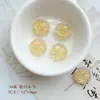 Retro Doméstico Dorado Pintado Checo Vidrio Perlas Redondo Pájaro Hecho a Mano Corazón Material Pulsera Cadena de Teléfono Móvil Joyería Accesorios