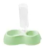 Copo de água para pet, garrafa de água para cachorro ao ar livre, dispensador de água portátil para pet, tigela para cachorro com separação seco e úmido, suprimentos para pet transfronteiriços