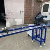 Estante de Alimentación para Máquina de Corte, Estante de Aluminio, Estante con Rodillos para Máquina de Corte, Máquina de Corte de Tubos, Estante de Posicionamiento de Alimentación de Material, Máquina de Corte de Aluminio