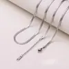 Colar de Corrente com Lâmina Popular Transfronteiriço para Mulheres Design de Nicho Aço Titânio Não Desbota Moda Simples Temperamento Corrente de Clavícula Atacado