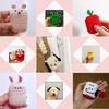 Coreano ins Handmade malha Apple Earphone Box para airpods sem fio Bluetooth Headset Capa protetora de lã