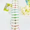 Amazon Venta Caliente Transfronteriza Pulsera de Aleación Multicolor Delfín Aceite con Cuentas de Cristal Pulsera de Amistad Dibujos Animados Niño Niña