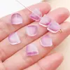Polvo de Gelatina Vidrio Degradado Pétalos de Tulipán Cuentas Espaciadoras con Cuentas Materiales Pulsera Pendientes DIY Hechos a Mano Accesorios de Joyería