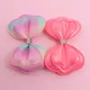 Accesorios de lazo de doble degradado de color para niños, accesorios para el cabello hechos a mano, materiales semiacabados, accesorios para ropa y bolsos, venta al por mayor