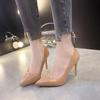 Novos Sapatos de Salto Alto Outono 2025 para Mulheres, Sapatos Stiletto da Moda Francesa, Bico Fino Rasos Respiráveis Elegantes Sapatos de Salto Alto Stiletto