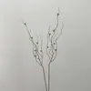 Ramas y hojas de sauce de nube artificiales, accesorios florales, capullos y ramas de sauce, arreglos florales para bodas, decoración del hogar y paisajismo