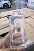Botella Cuadrada Plana de 100 ml para Aromaterapia, Botella Vacía Sin Llama con Varilla Difusora, Botella Difusora Vacía, Botella de Vidrio para Coche