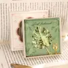 Novo Marcador de Página Folha, Folha de Ginkgo Retro de Alto Padrão, Trevo da Sorte de Quatro Folhas, Lembrança Exquisita de Prêmio Estudantil, Marcador de Página de Leitura