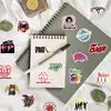 105 Hojas Colección Rock Band Estilo 2ROCK Pegatinas Impermeables para Graffiti. Pegatinas Creativas para Decoración de Teléfonos DIY Transfronterizas