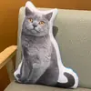 Almohada con Forma Personalizada para Mascotas, Gatos, Perros y Animales; Almohada Linda con Forma Personalizada; Regalo Hecho a Mano Personalizado; Juguete de Peluche para Sofá