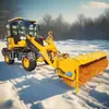 Quitanieves de Carretera Montado en Vehículo Quitanieves de Invierno para Carreteras Vehículo con Cepillo Rodante para Eliminación de Nieve