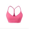 Primavera/Verano 2026 Estilo de Tirantes Yoga Fitness Top Tubo Sujetador Deportivo para Mujer Secado Rápido con Almohadillas Pecho Pilates Halter Chaleco
