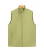 Chaleco con Cuello Alto y Cremallera, Uniforme para Actividad de Team Building de Empresa de Marca de Moda, Ropa de Trabajo con Logotipo Impreso, Chaleco de Voluntario
