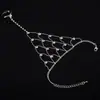 Versión Coreana Pulsera Brazalete Mixto de Personalidad Clásica de Moda Tendencia para Mujer Estilo Escenario Calle Modelo Cuadrícula Venta al por Mayor B105