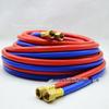 Tubo de ar de alta pressão vermelho, preto e azul de três linhas de pvc resistente ao desgaste vermelho, preto e azul tubo de ar do compressor de ar à prova de explosão tubo soldado de acetileno de oxigênio à prova de explosão