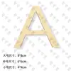Alfabeto de Madera Transfronterizo de 26 Letras Educación Temprana Infantil Piezas de Madera Rompecabezas de Palabras en Inglés Escena Accesorios de Boda Decoración