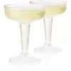 4. Vaso de champán desechable de 7 oz 150 ml, copa de plástico, vaso de degustación, copa de champán, copa de cóctel, 1 pieza