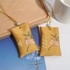 Bolsita Aromática para el Festival del Medio Otoño, Bolsita Estilo Chino, Bolsita para Colgar en el Cuello, Colgante de Bolsa de la Suerte Estilo Chino, Bolsa de Bendición para la Buena Suerte y el Éxito Académico, Bolsa Vacía