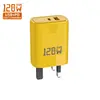 Cargador multi-puerto ACC adecuado para teléfonos Apple y Android, adaptador de corriente cargador 5v2a12w