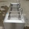 Piscina comercial de tanque único grande de acero inoxidable 304 fregadero escuela infantil comedor escolar cocina piscina lavar platos lavabo