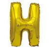 Globos de Aluminio Letras Grandes Dorados, Plateados y Oro Rosa de 16 pulgadas Decoración para Fiesta de Cumpleaños Globos de Película de Aluminio