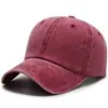 Boné Dad Hat Europeu e Americano Antigo Atacado Top Macio Aba Reta Boné de Baseball para Homens e Mulheres Lavado Algodão Puro Cor Sólida Aba Leve