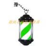 Luz Giratória para Cabeleireiro LED Placa Giratória para Barbearia Luminoso para Salão de Beleza Caixa de Luz Lâmpada de Chão para Pendurar na Parede Externa