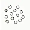 Venta al por mayor del fabricante Anillos Abiertos de Acero Inoxidable, Anillos Cerrados, Conectores para Llaveros 304, Anillos Redondos, Accesorios para Joyería DIY