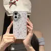 Funda para Teléfono Linda Gato Gatito Planeta Diamante Brillante Adecuada para Apple 17Promax Iphone15 Dos en Uno 14/16